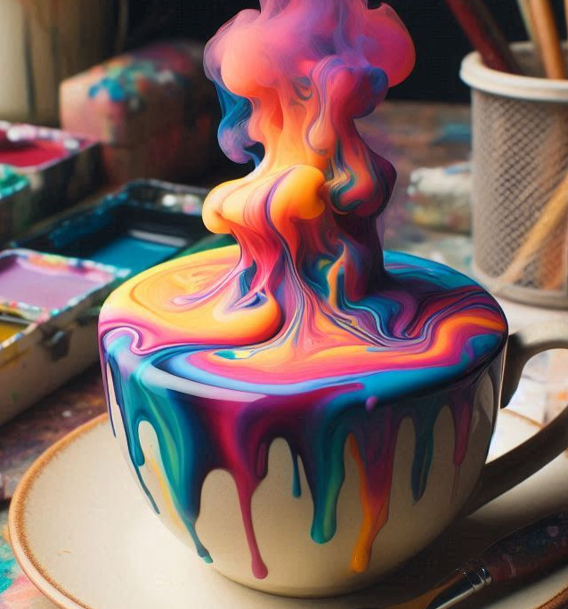 magyar művészek által díszített bögrék 