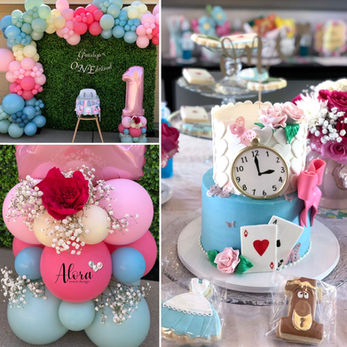 1st birthday balloon decor near me, first birthday balloon decor, Alora Event Design, Balloons for birthdays