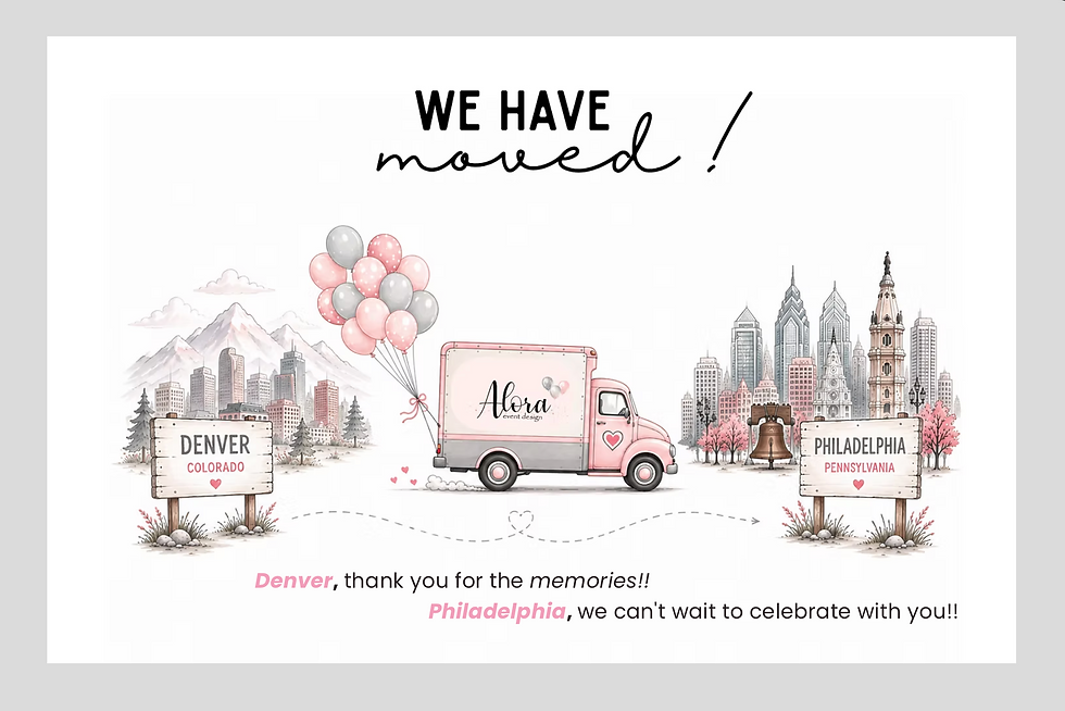 Alora Event Design has moved to PA, bringing elegant balloon decor to the east coast