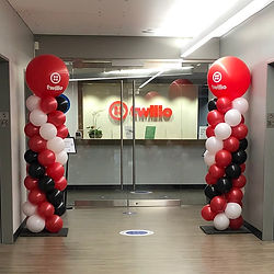 Corporate Decor Balloon Towers Corporate Branding 