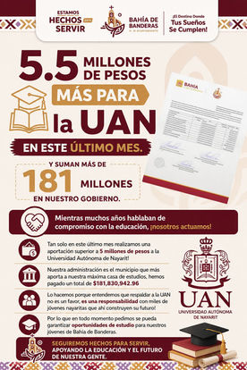 En Bahía de Banderas estamos comprometidos con la educación