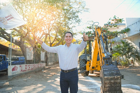 Héctor Santana impulsa una de las obras más importantes para La Cruz de Huanacaxtle