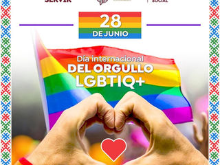 ¡Hoy celebramos el Día Internacional del Orgullo LGBTIQ+!