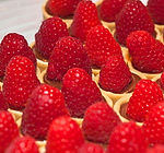 Tartelettes aux framboises 