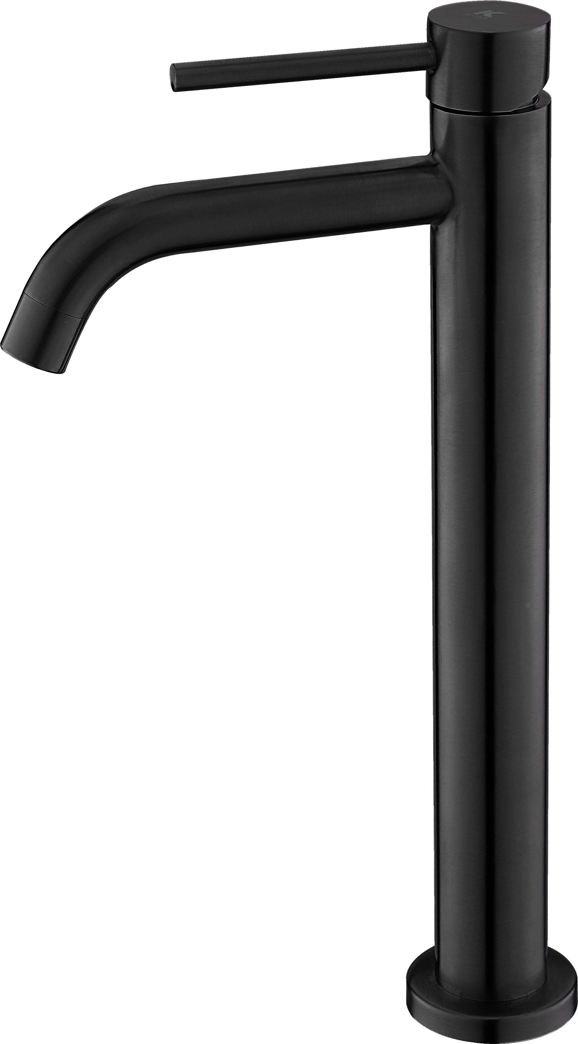 Monomando .Lavabo.Alto .PLENUM NEGRO