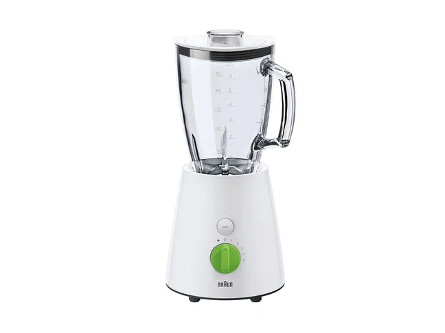 Batidora.BRAUN JB36WHS ,blanca jarra de cristal 1,75 litros 800 watios