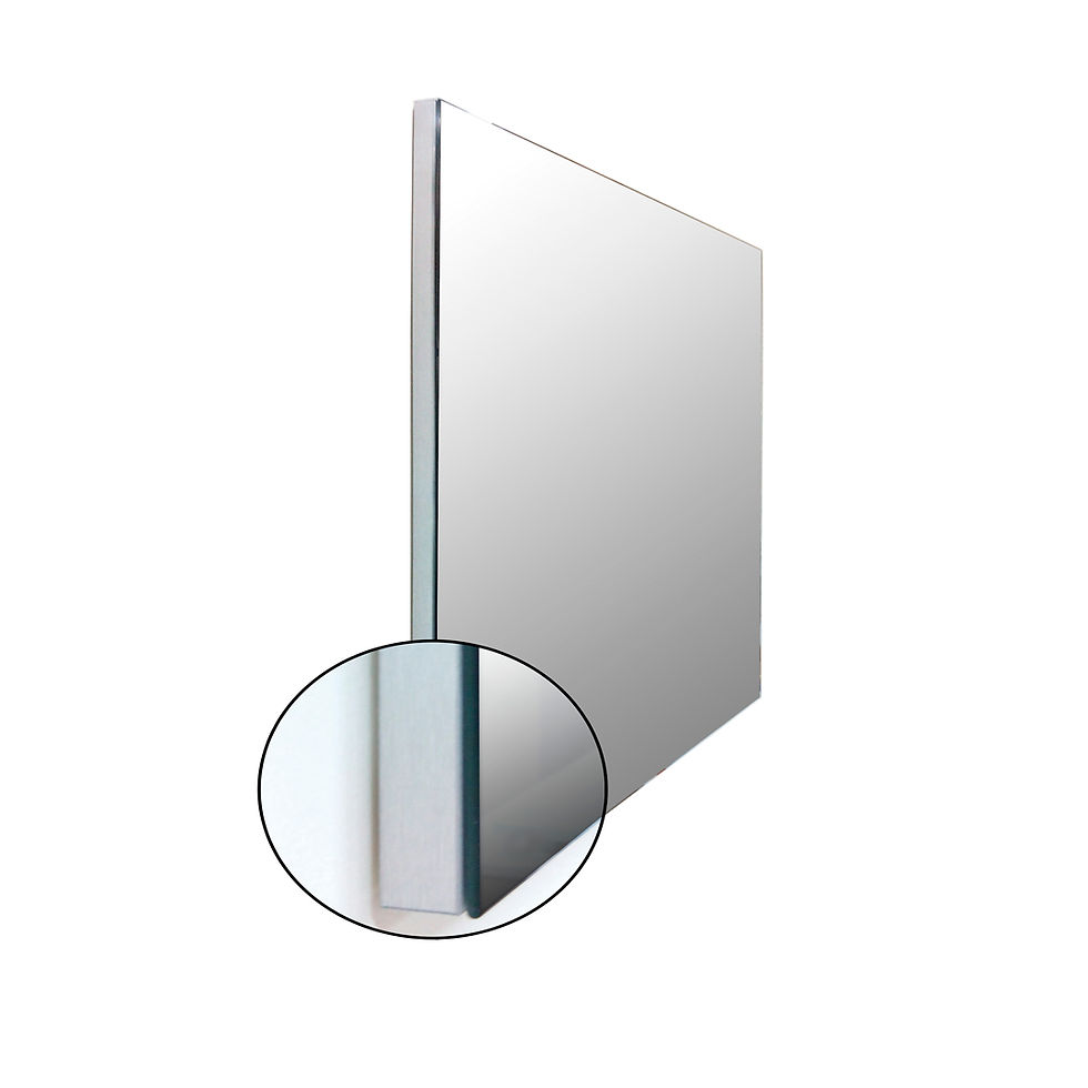 Miniatura: Espejo .Venus con base trasera color plata 19mm ,60cm