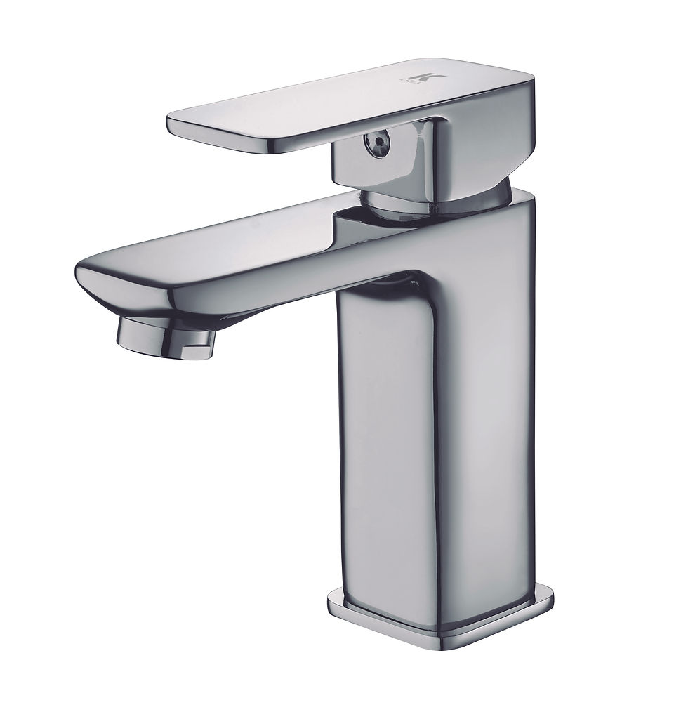 Miniatura: Monomando.Lavabo cromo mod.SKARA