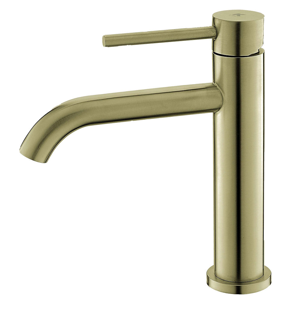 Miniatura: Monomando .Lavabo mod.PLENUM ORO