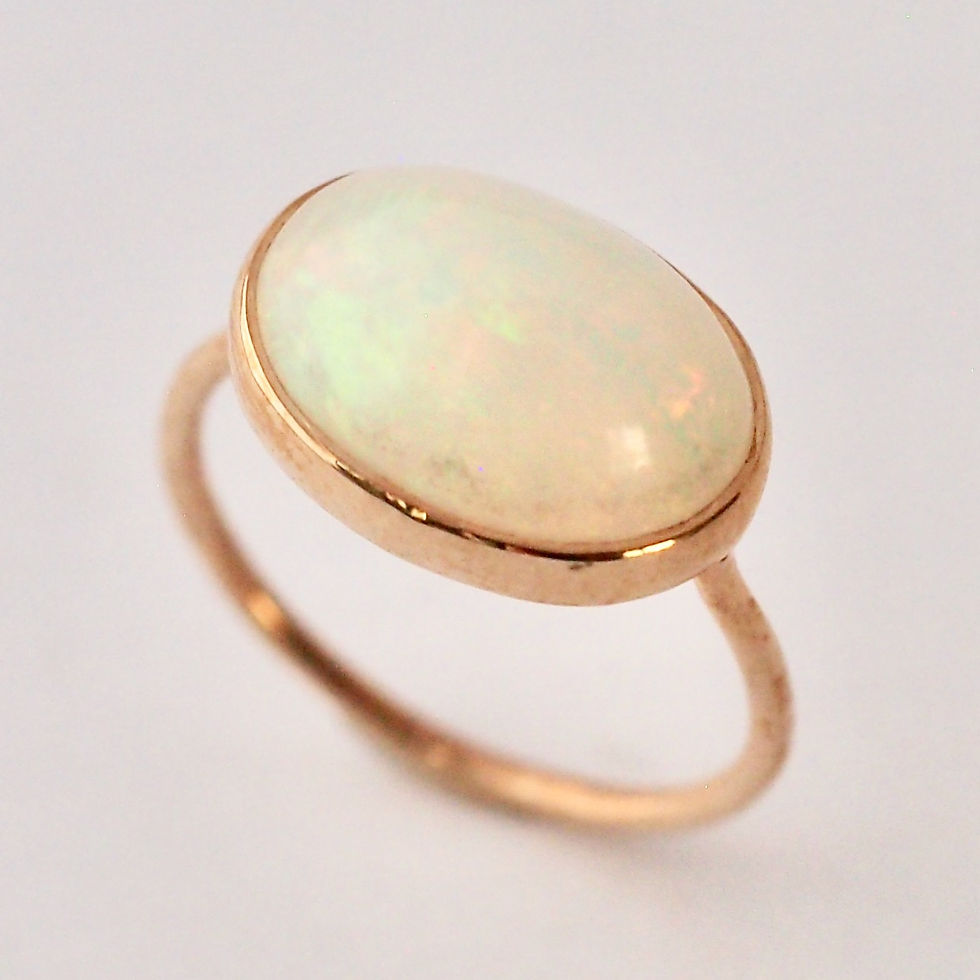 エチオピアンオパール K10リング