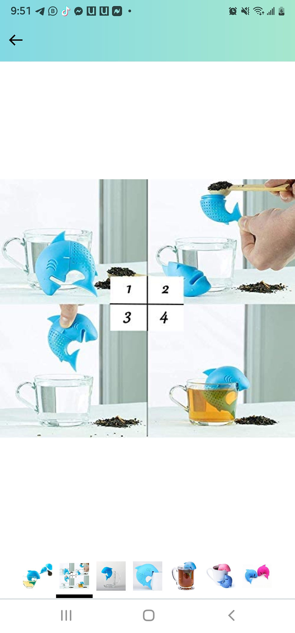 Thumbnail: Silicone Tea Infuser 🍵 