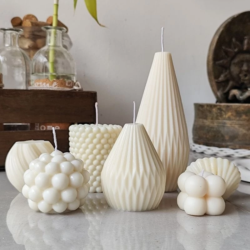 Vela aromática decorativa