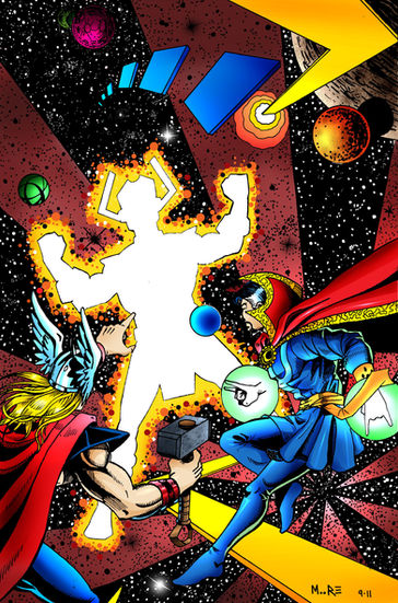 PAGE 08 Thor and Dr. Strange NO TYPE