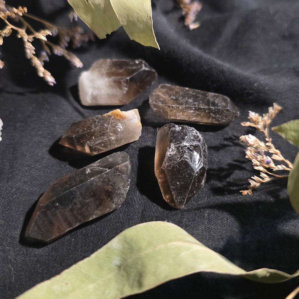 Raw Smoky Quartz Point (sml)