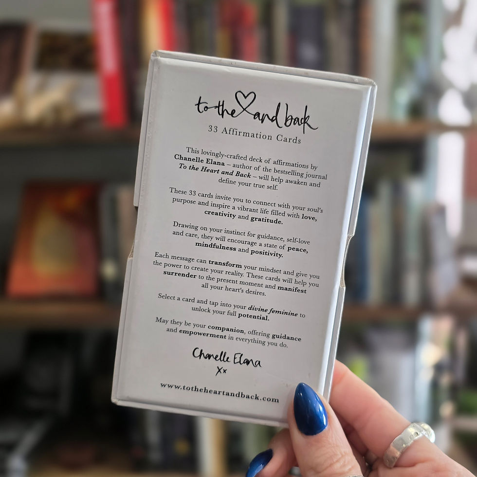 Thumbnail: To the Heart and Back Affirmation Deck