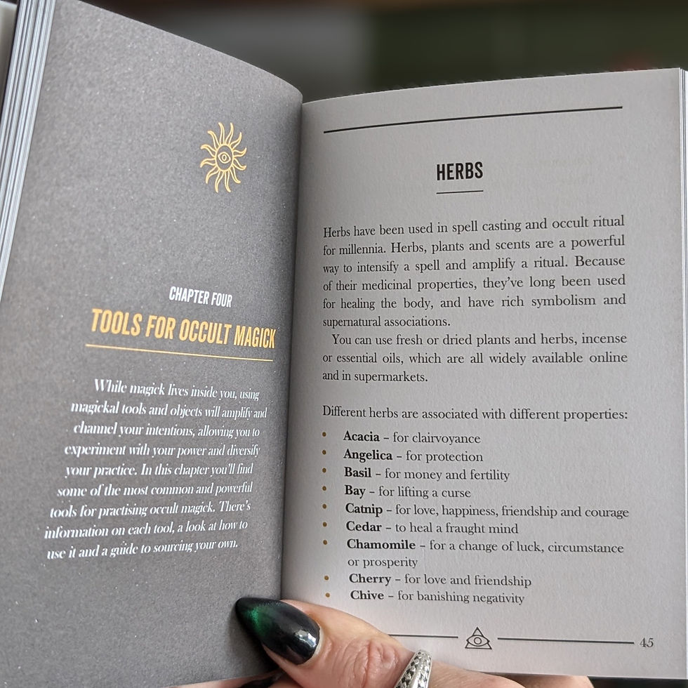 Thumbnail: The Little Book of The Occult 