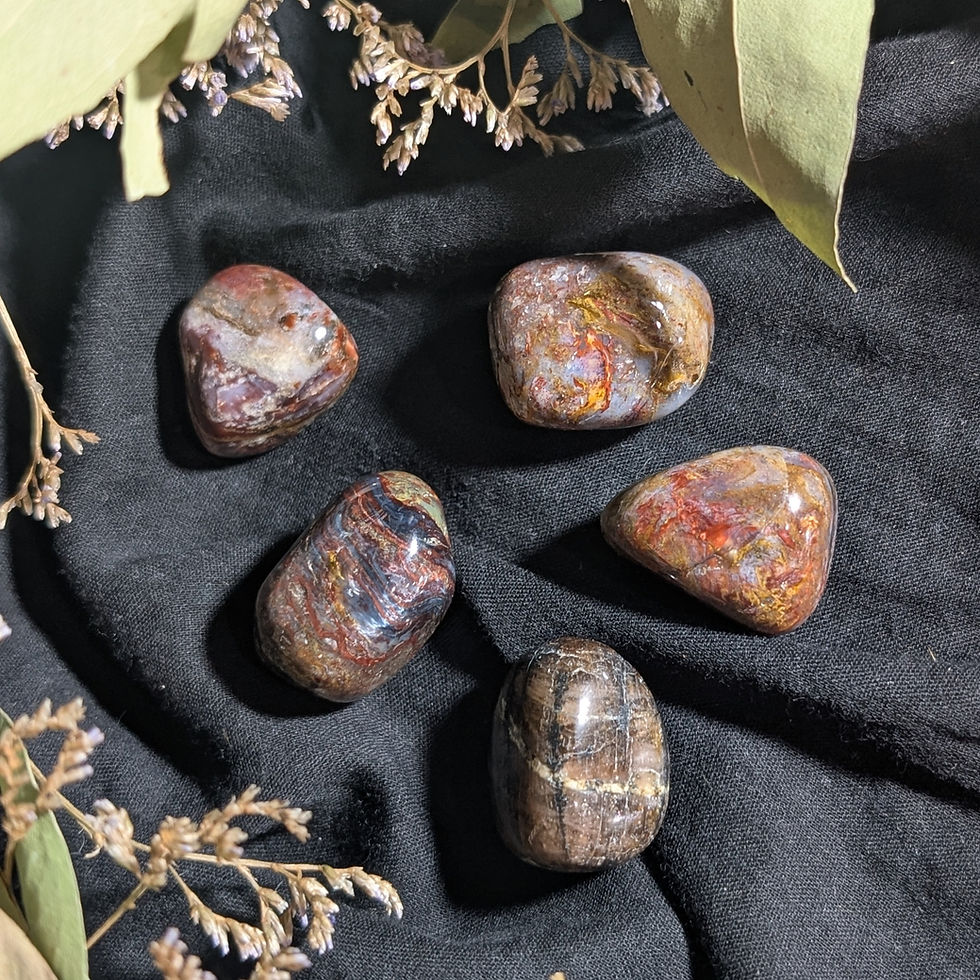 Thumbnail: Pietersite Tumble