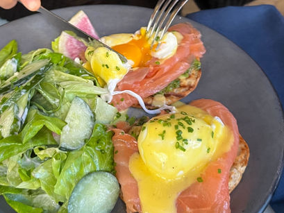 Brunch at Dudley's in NYC 