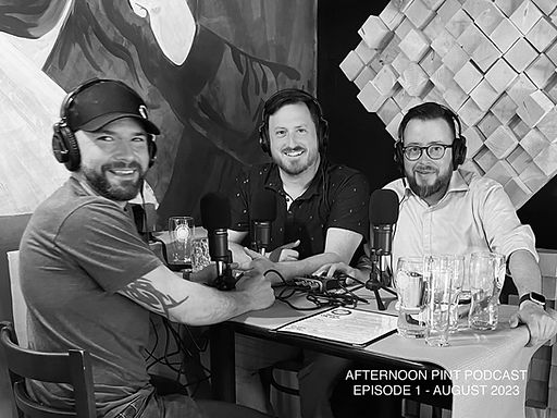 The first episode of the Episode Pint Podcast released in August 2023