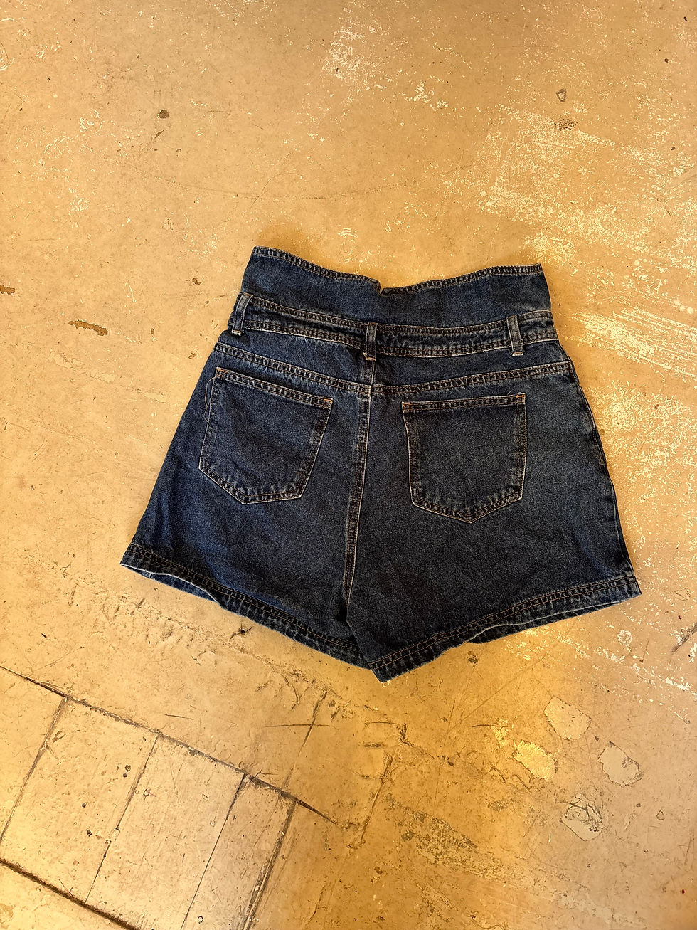 Thumbnail: Cider Fan Favorite High Waisted Denim Shorts