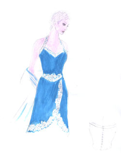 Sketch for Cocktail Dress