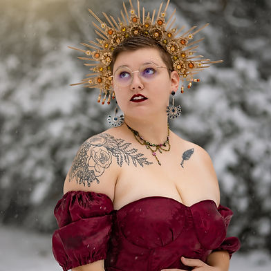 Sarah - Sew Romantic - Crown - STILL POETRY PHOTOGRAPHY