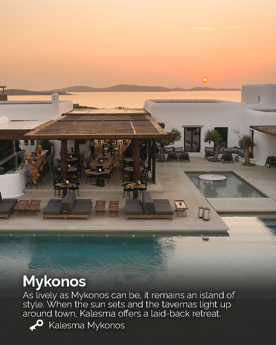 Hotel Kalesma, Mykonos, Cyclades, Greece
