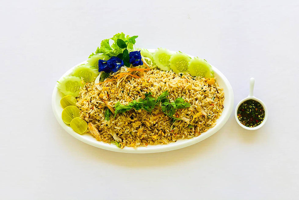 Arranged Food and Objects