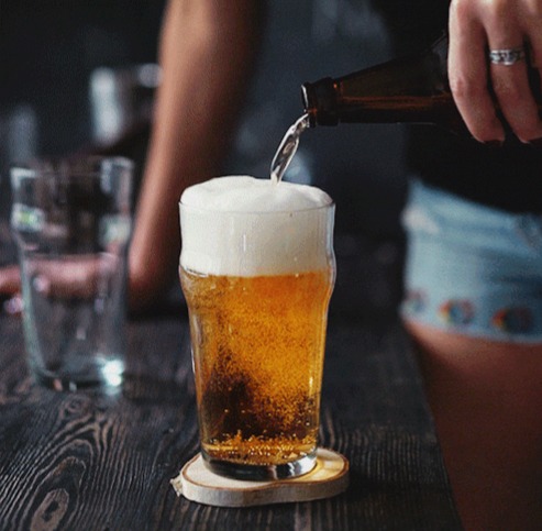 Arranged Food and Objects