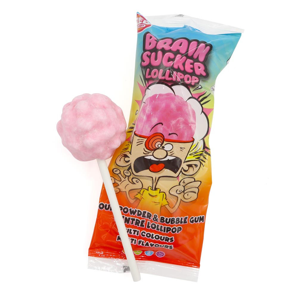Zed Candy Brain Sucker Lollipop 20x63.8g 69p PMP