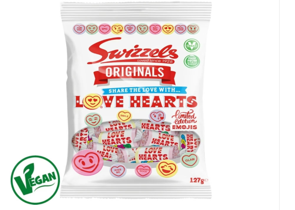 Swizzles Original Love Hearts 12x127g
