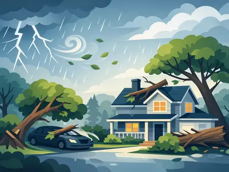 Storm Season Tree Risks Around Your Home