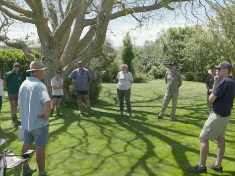 Regenerative Agriculture Pilot Group Practical Field Day - Puketira Deer, North Canterbury, 12 February