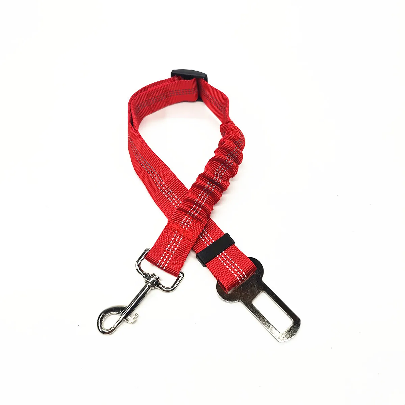 Thumbnail: Adjustable Reflective Dog Car Seat Belt