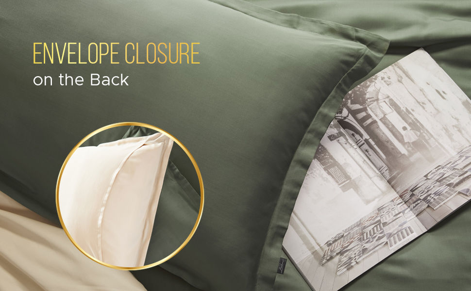 Thumbnail: Substance meets style
We designed our eucalyptus bed linen with unique, narrow Oxford borders, combining simplicity with modern elegance. The pillowcases feature envelope closures, ensuring your pillow is tucked in and out of sight for a well-polished look.