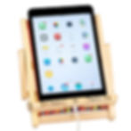 Thumbnail: Stylish Book Stand & iPad or Tablet Holder-Rainbow