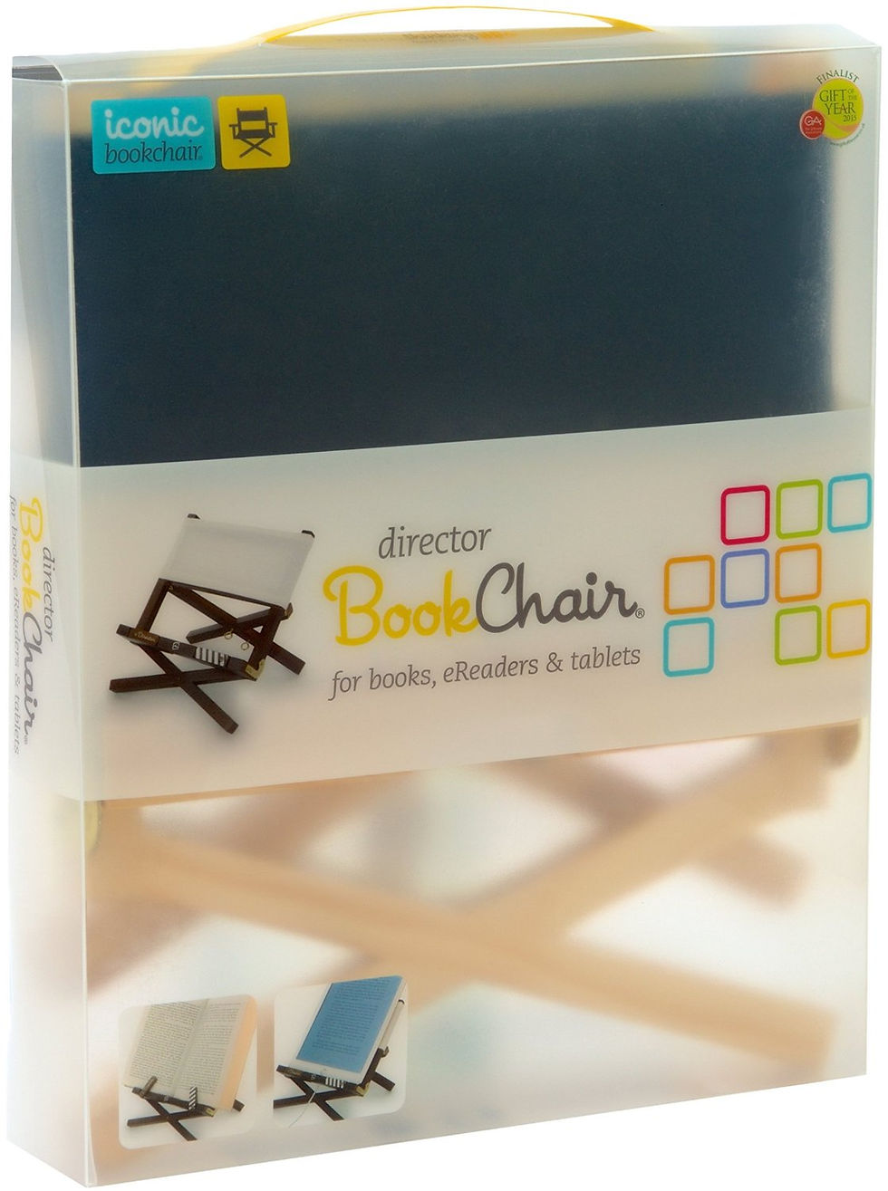 Thumbnail: Stylish Book Stand & iPad or Tablet Holder - Brown