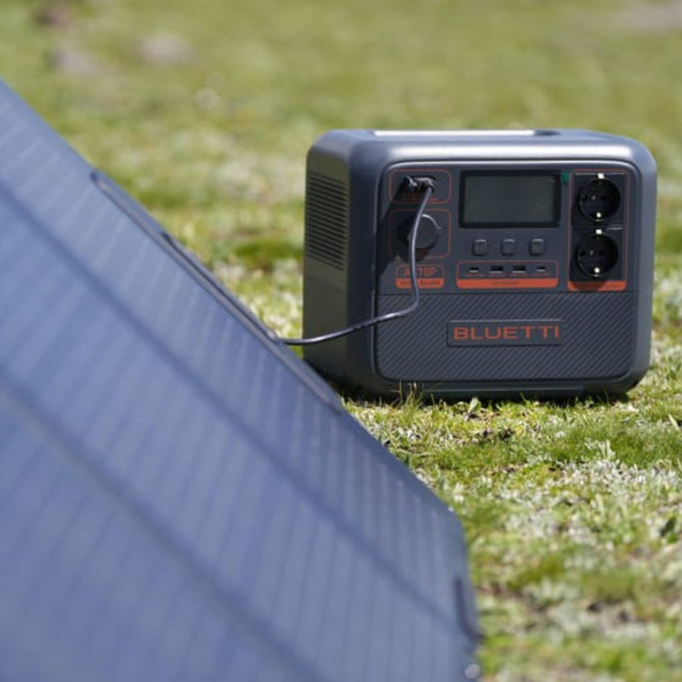 Station électrique Premium 80 BLUETTI, Kit solaire Plug & Play solaire haute performance - Mon Kit Énergie