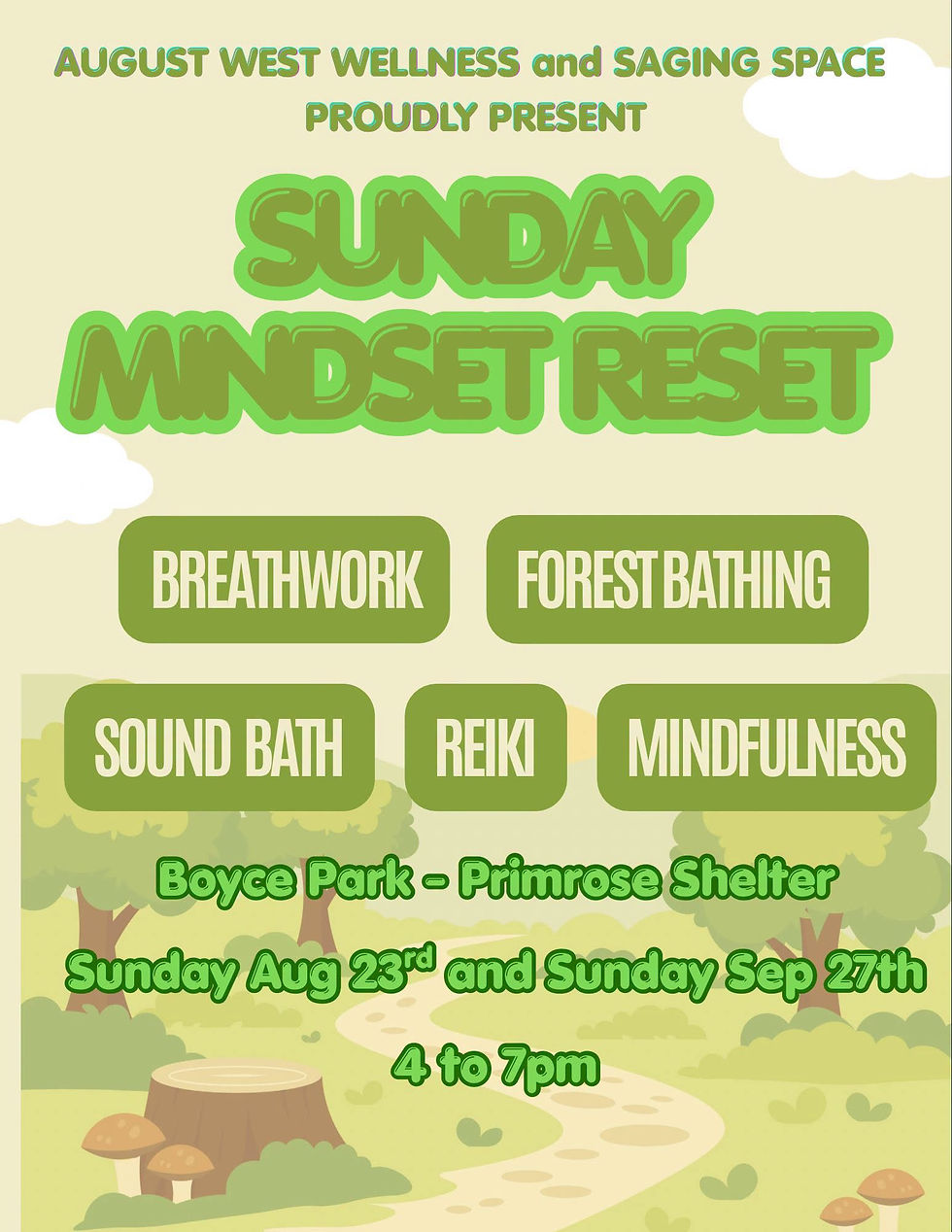 Sunday Mindset Reset with August West Wellness