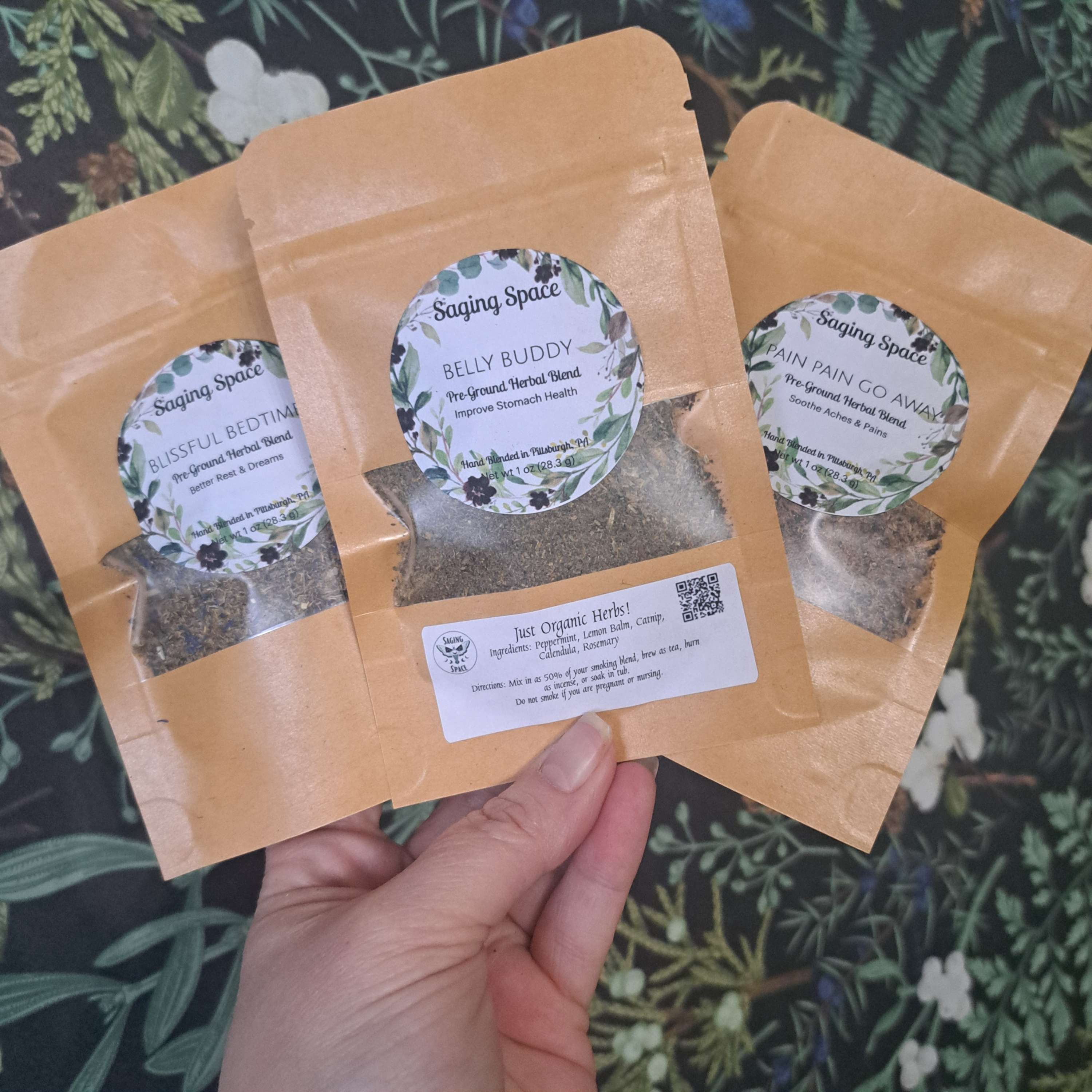 .5 oz Pre-Ground Herbal Blends