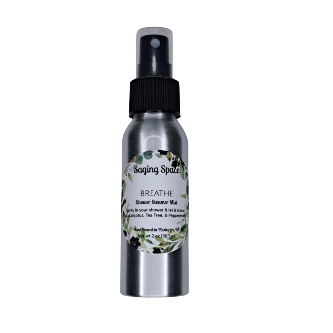 Breathe Shower Steamer Spray - Natural Congestion Relief