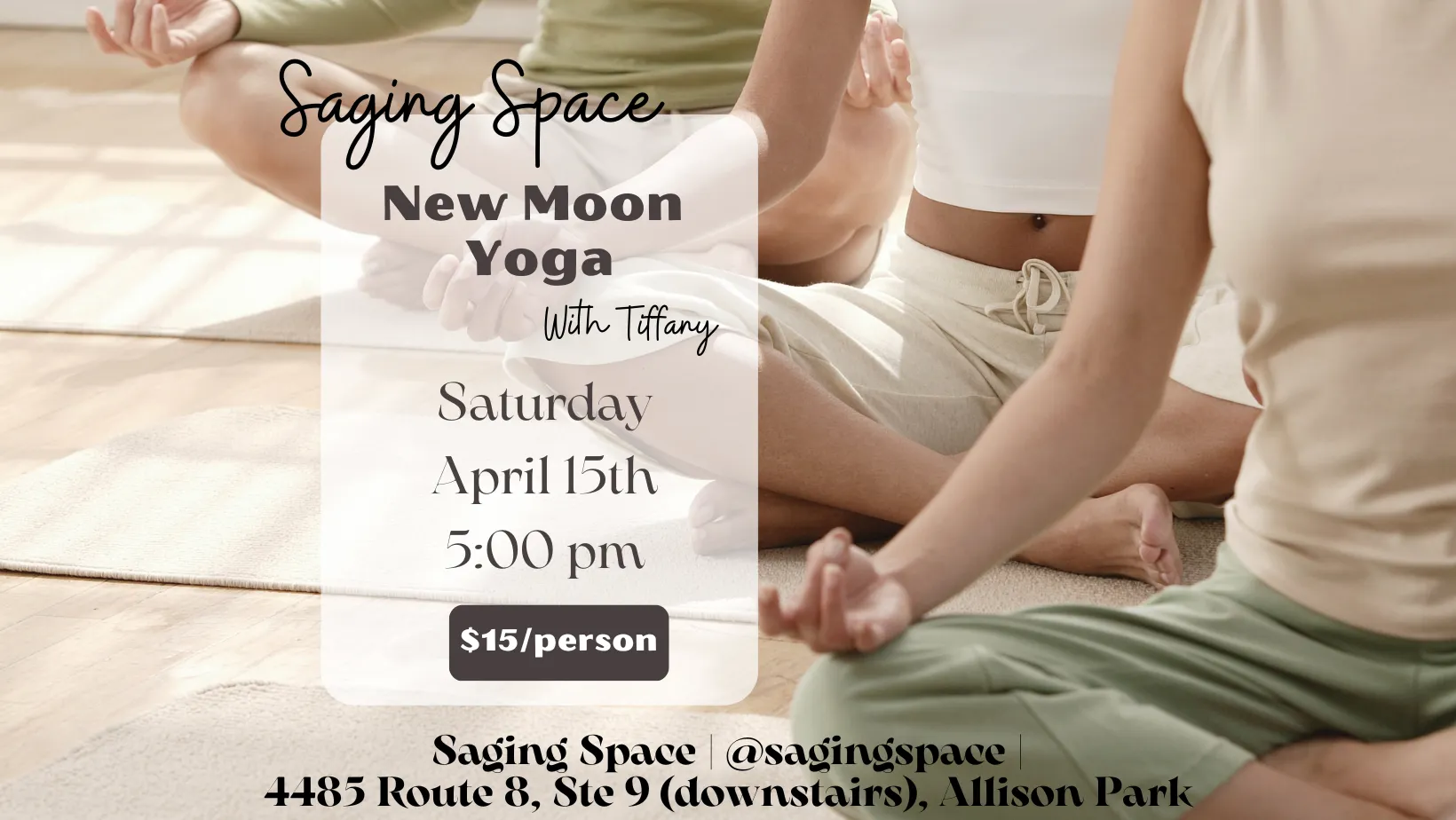 New Moon Yoga with Tiffany