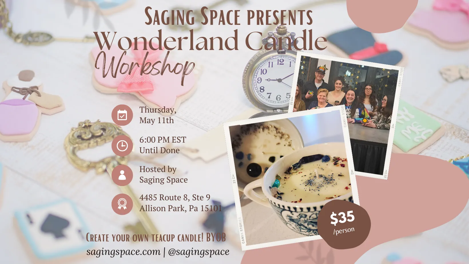 Wonderland Candle Workshop