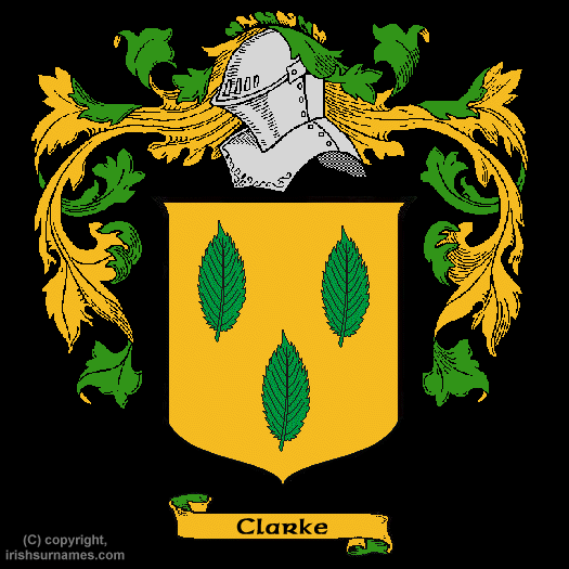 Clarke family crest.gif