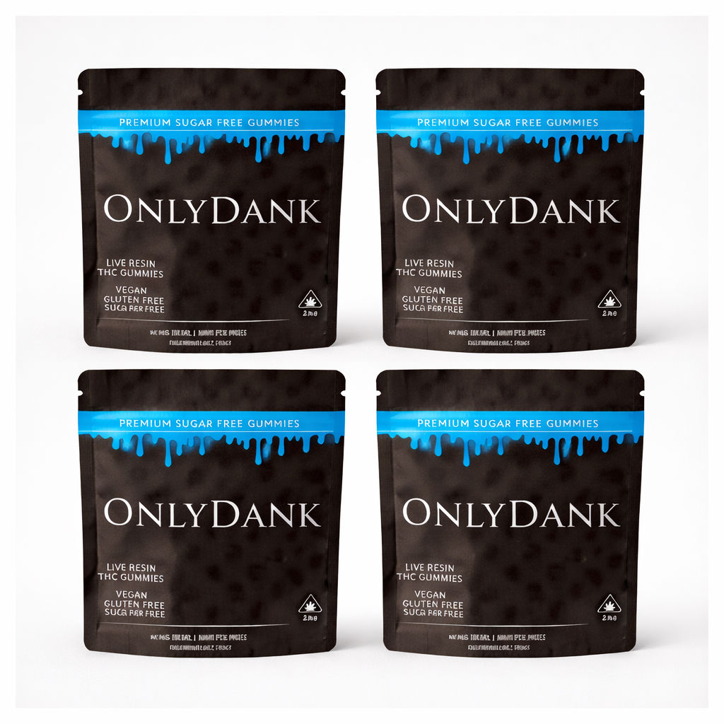 Day-Time Live Resin THC Gummies (4-Pack Bundle)