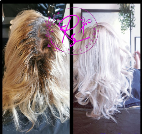 Ash hair