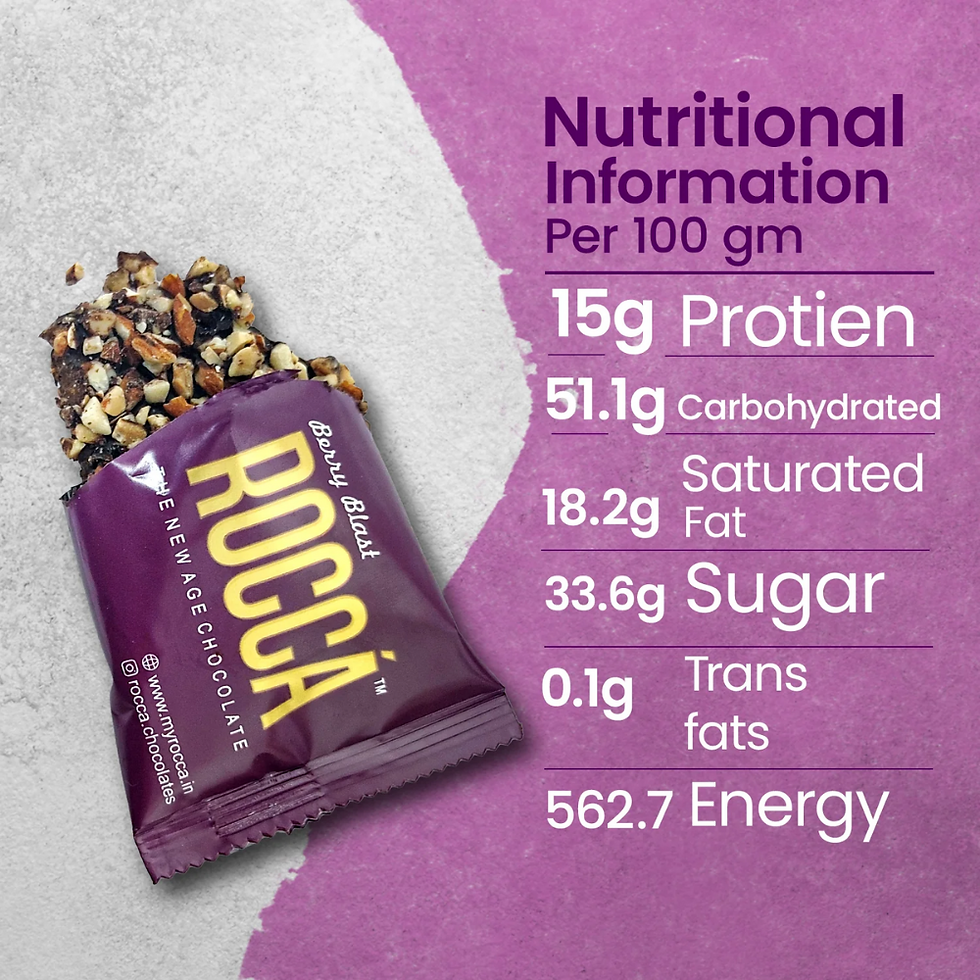 Thumbnail: Berry Blast ROCCÁ - Gourmet Brittle Chocolate