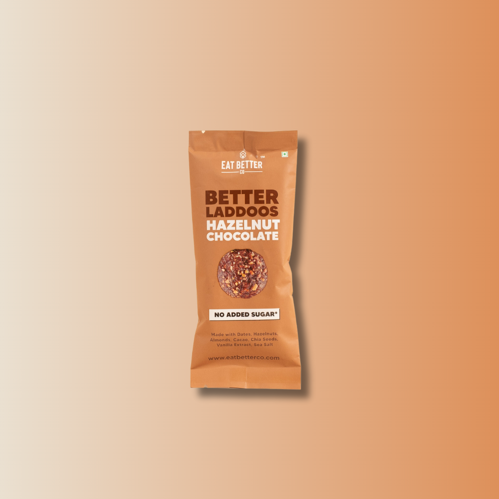 Hazelnut & Chocolate Laddoo- Eat Better