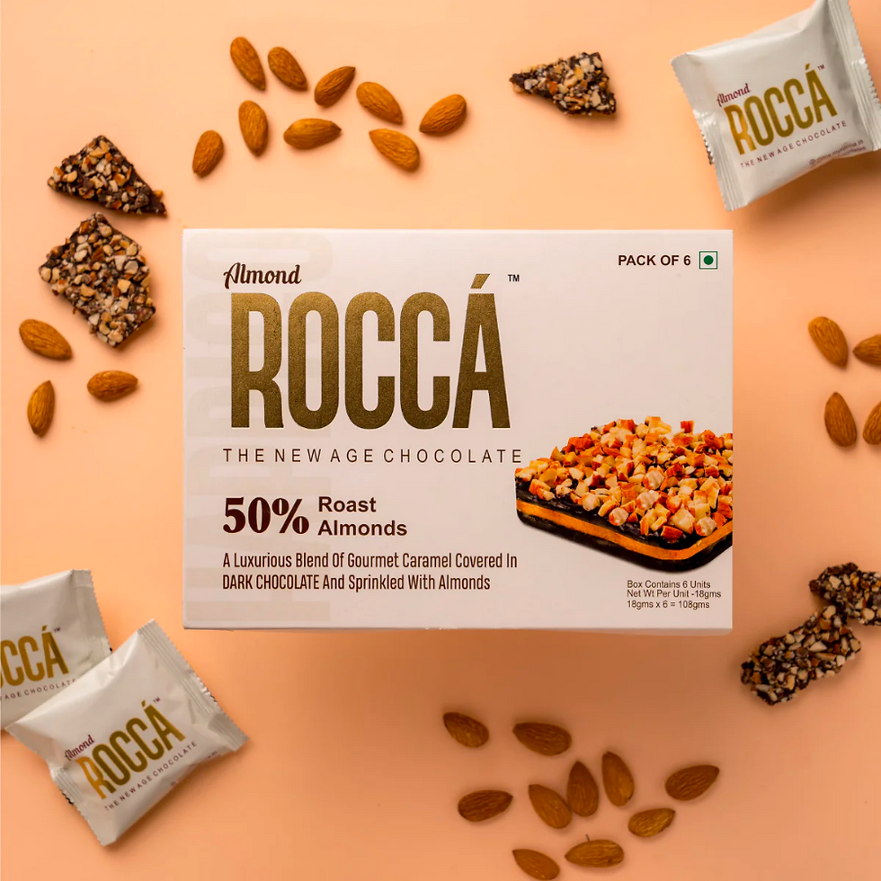 Thumbnail: Almond ROCCÁ - Gourmet Brittle Chocolate