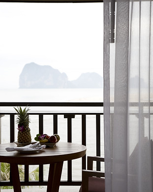 Hotel view from balcony